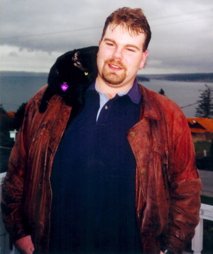 Paul and his cat